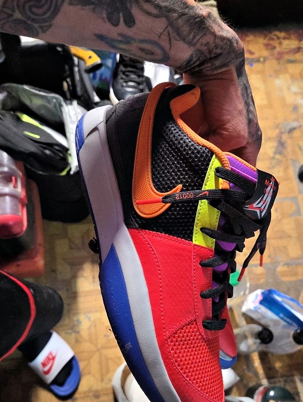 Nike Ja 1 "Hunger" Athletic Shoes Red & Black